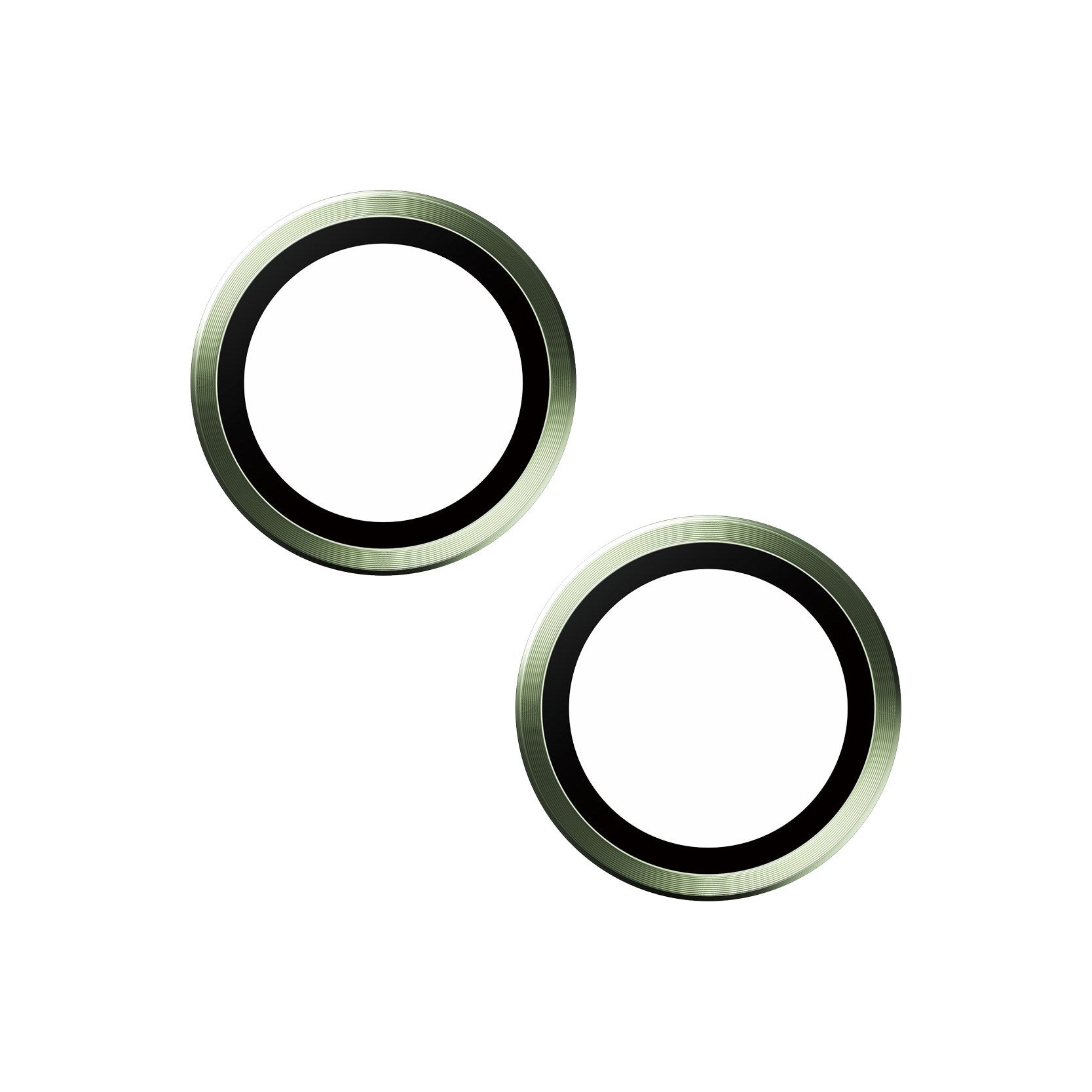 PanzerGlass® Hoops® Grün Kameraschutz iPhone 15 | 15 Plus